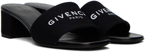 givenchy slides red and black|givenchy black 4g heeled sandals.